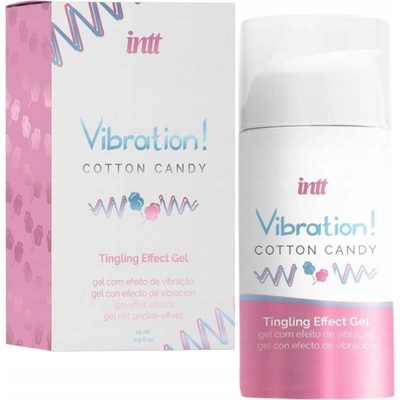 intt Vibration! Cotton Candy Tingling Effect Gel 15 ml
