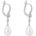 Diamonfire Stříbrné náušnice E6201