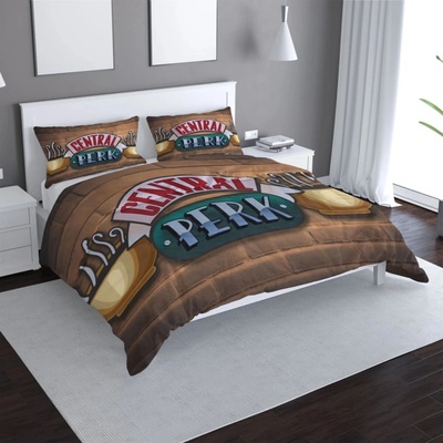 Sablio Obliečky Seriál Priatelia CENTRAL PERK Tehly 140x220 70x90