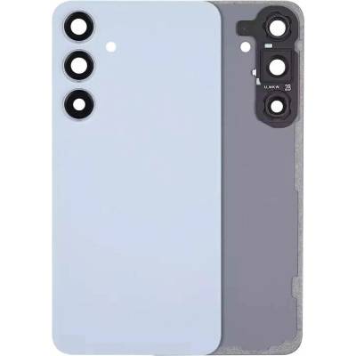 Zadní sklo + sklíčko kamery Samsung Galaxy S24 Plus 5G (bez loga) – Aftermarket Plus – safírově modré SAM3724
