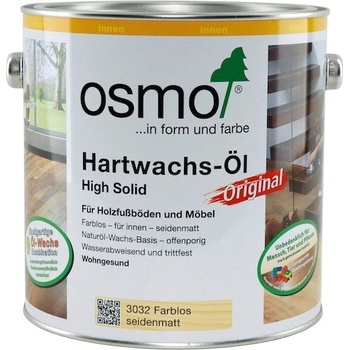 Osmo Hardwax-Oil 3032 Сатен - Масло с твърда вакса (1176)