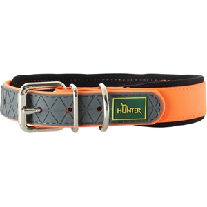 HUNTER Нашийник за куче Hunter Convenience Comfort Collar Dog collar - Orange - размер 35 x 2 cm (057-0417-0111)
