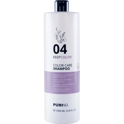 PŪRING 04 KeepColor Color Care Shampoo šampón na farbené vlasy 1000 ml