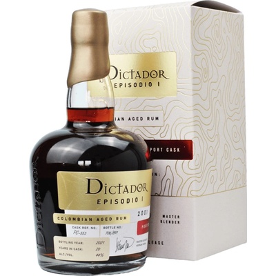 Dictador Episodio Uno Port Cask 2001 44% 0,7 l (kartón)