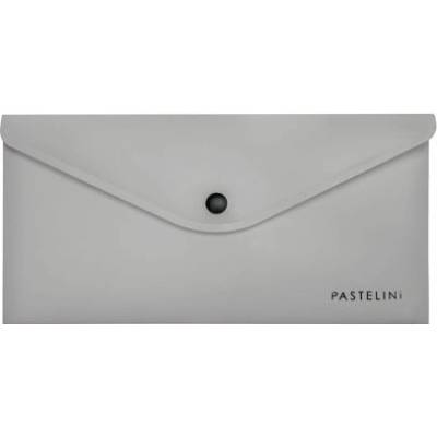 Obálka s drukem DL - PASTELINI šedá