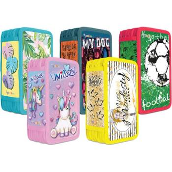 PAPERMATE Несесер, троен, пълен с продукти nwl, момче (32042-А-МОМЧЕ)