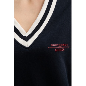 GUESS обикновен женски суичър X NORTH SAILS (W6GQ11.K3480)