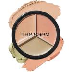 the SAEM Cover Perfection Triple Pot Concealer - 01 Correct Beige - Контуриращ Коректор 4.5г