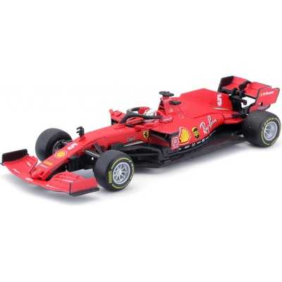 Bburago 2020 Ferrari Racing F1 SF90 2019 with helmet Sebastian Vettel nr.5 BB36814VE 1:43