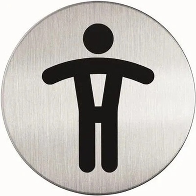 DURABLE Informačný piktogram, samolepiaci, DURABLE "Pánske WC"