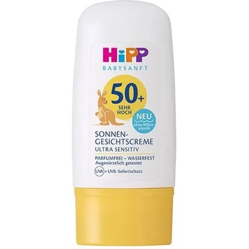Image 1 of HiPP Слънцезащитен крем за лице Hipp, SPF50, 30 ml