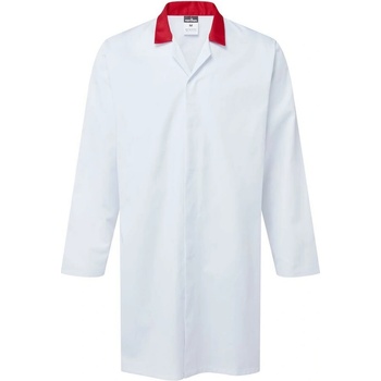 Portwest 2206 Plášť potravinársky pánsky s tromi vreckami Biela