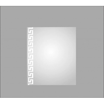 InterCeramic Огледало InterCeramic ICM R60 - Вертикално стъклено с дизайн 55x60 см (ICM R60)