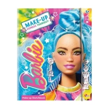 Lisciani Barbie Sketch Book Make Up Goal