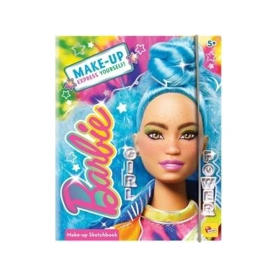 Lisciani Barbie Sketch Book Make Up Goal