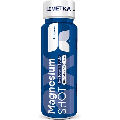 Kompava Magnesium SHOT limetka 60 ml