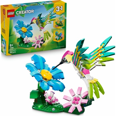 LEGO® Creator 3-in-1 - Wild Animals: Colorful Hummingbird (31384)