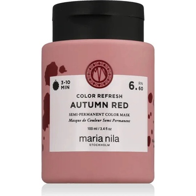 Maria Nila Tónovací maska Colour Refresh Autumn Red 6.60 100 ml