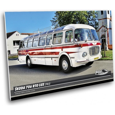 Obraz č. 04 - ŠKODA 706 RTO LUX (1965) 100 x 70 cm
