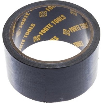 Forte Tools Lepicí textilní páska 10 m × 50 mm černá