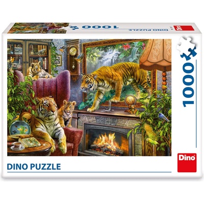 Dino Z obrazu Tigre 1000 dielov