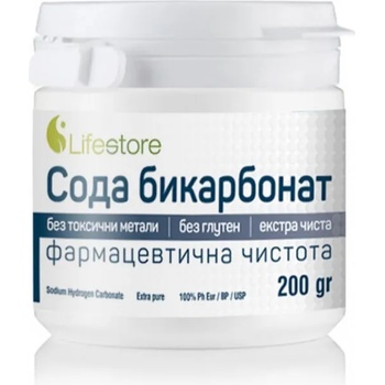 Lifestore Сода бикарбонат, 200 g, Lifestore