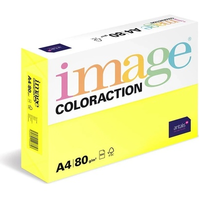 Papír barevný A4 80 g Image Coloraction CY39 Canary středně žlutá 500 ks – Sleviste.cz