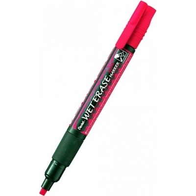 Pentel Маркер Pentel SMW26, червен, от 2.0 до 4.0 mm, за различни повърхности, тебеширен, с два върха (OK27913)