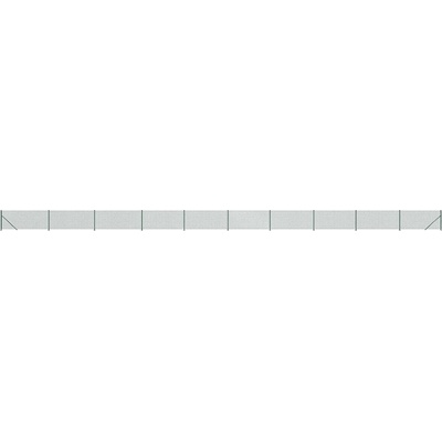 zahrada-XL Drátěné pletivo s přírubami zelené 1,1 x 25 m