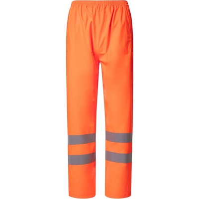Yoko Hi-Vis prodyšné kalhoty do deště HVS451 Fluorescent Orange