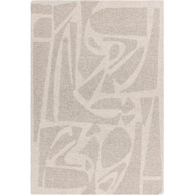 Asiatic Carpets Кремав ръчно изработен вълнен килим 160x230 cm Loxley - Asiatic Carpets (LOXL160230LINE)