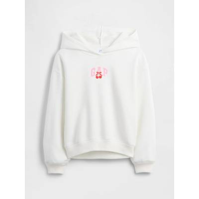 GAP Детски суитшърт с логото на GAP GAP | Byal | Момичешки | XS