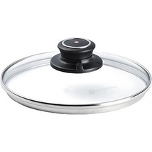 SWISS DIAMOND PEL18 Skleněná poklice s nastavitelným ventilem s průměrem 18 cm