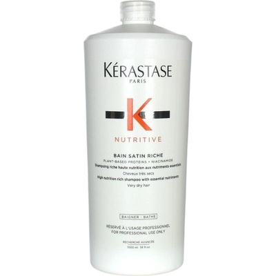 Kérastase Nutritive Bain Satin Riche Shampoo 1000 ml