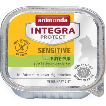 Image 1 of Animonda Cat Integra Protect Sensitive в алуминиева опаковка, пуешко месо 100 г