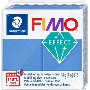 STAEDTLER Пол. глина Staedtler Fimo Effect, 57g, мет. син 31 (21896-А-МЕТ.СИН)