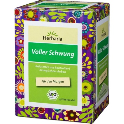 Herbaria Voller Schwung well being bio čaj 24 g