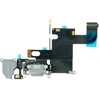 AppleKing nabíjecí a audio flex konektor pro iPhone 6 - bílý