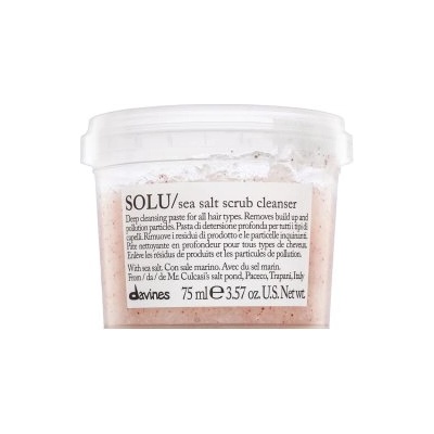 Davines Essential Haircare Solu Sea Salt Scrub Cleanser пилинг за коса 75 ml