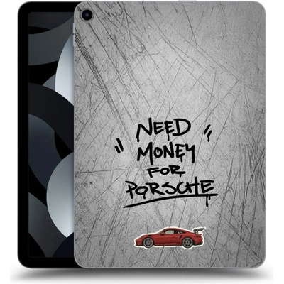 Picasee silikónový prehľadný obal pre Apple iPad Air 5 10.9 2022 Grey Drift