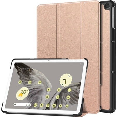 Vsechnonamobil 62844 LEATHER Zaklápěcí kryt pro Google Pixel Tablet růžovozlatý