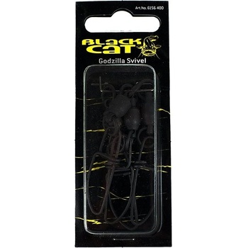 Black Cat obratlík s karabinou Godzilla Svivel veľ.4 70 kg 4 ks