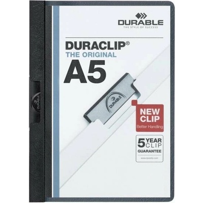 Durable Obal s klipom A5 DURACLIP Original čierny