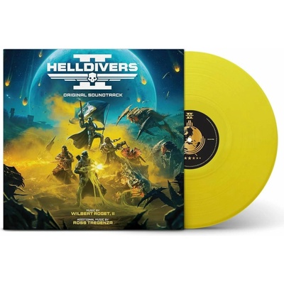 Soundtrack - Roget II Wilbert - Helldivers 2 (Original Game Soundtrack) (Coloured Transparent Yellow Vinyl) Vinyl LP