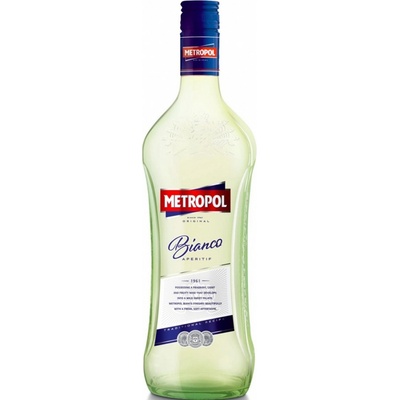 Metropol Bianco 14,5% 1 l (holá láhev) – Zboží Dáma