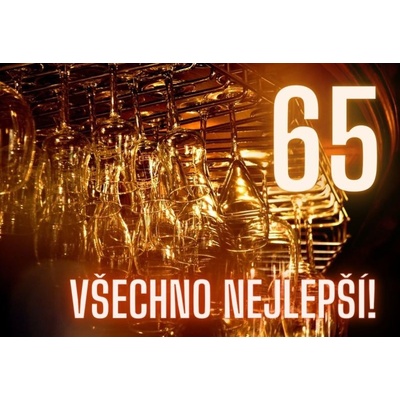 Kartička k narozeninám 65