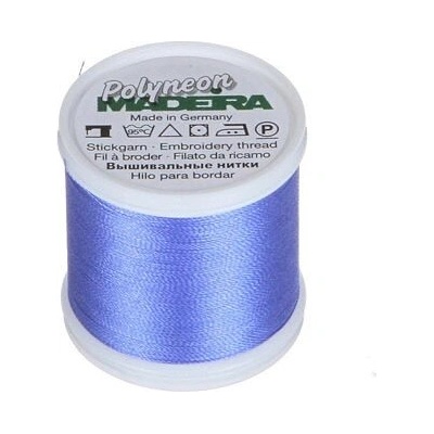 Vyšívací nitě PES Madeira Polyneon (400m) barva 1830 cadet blue