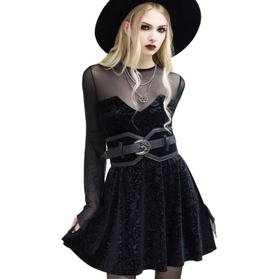 KILLSTAR дамска рокля KILLSTAR - Enigma Garden - Черна - KSRA012530