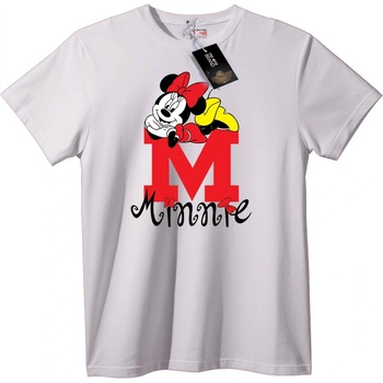 NOONEBRAND Тениска Minnie Mouse M Лого - 6XL, White
