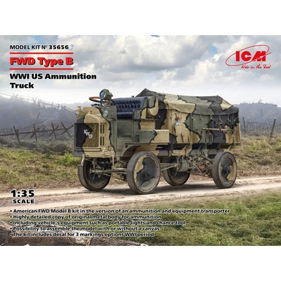 ICM FWD Type B WWI US Ammunition Truck 1:35